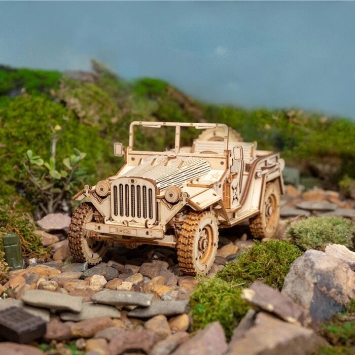 3D Wooden Puzzle Model Toys MC701 - Image 2