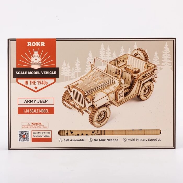 3D Wooden Puzzle Model Toys MC701 - Image 4